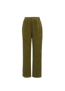 Pantaloni velluto verde